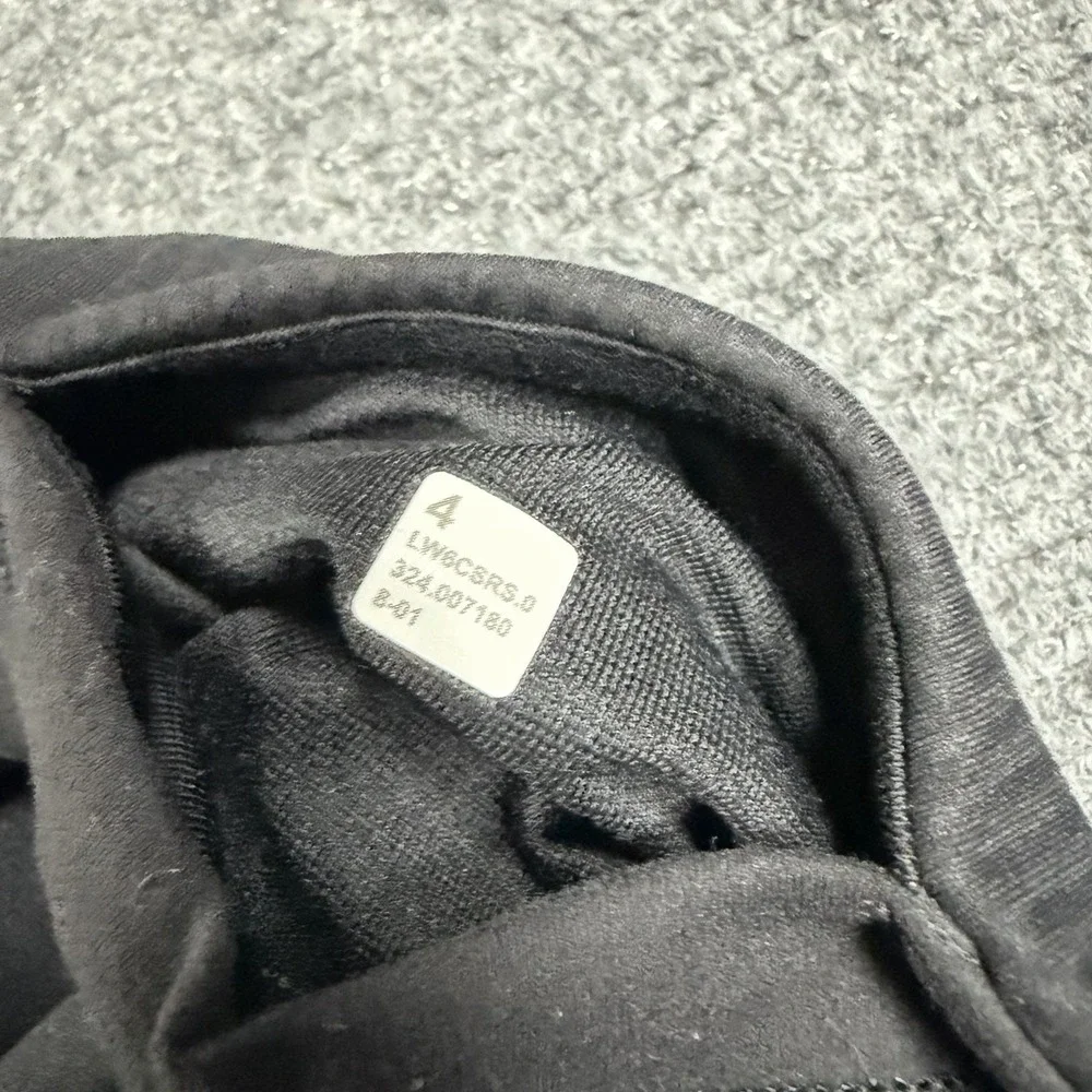 Lululemon Wunder Train High Rise Crop Leggings Womens 4 Black 23